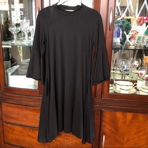 Paisley Raye Slinky Bell Sleeve Dress